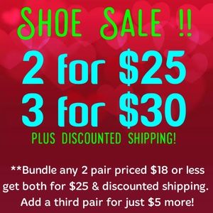Shoe Sale !